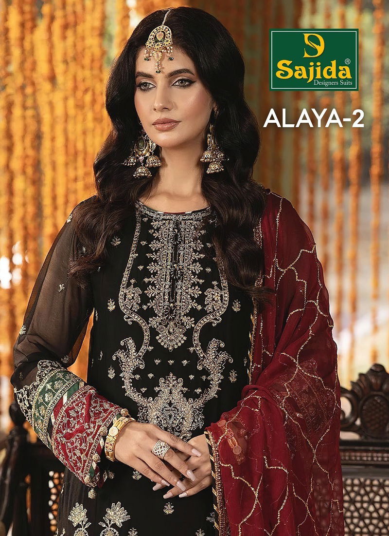 Alaya 2 By Sajida Designer Suit Wholesale Price In Surat